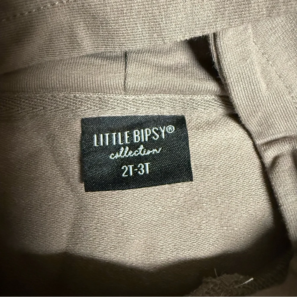 2T-3T LITTLE BIPSY SHORT SLEEVE HOODIES (3) - Picture 3 of 4